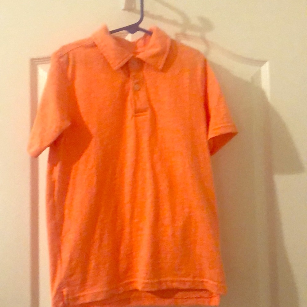 Peach orange polo by Wonder Nation size 6/7 boys